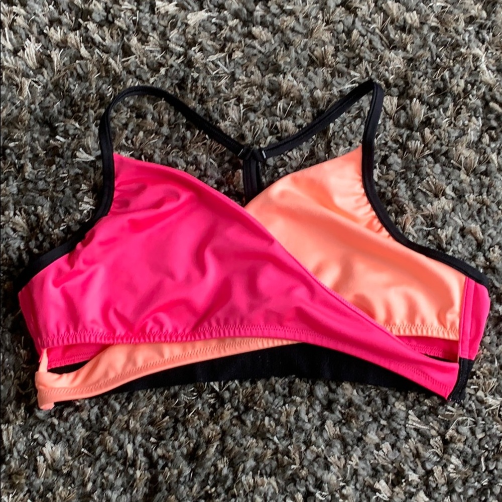PINK Swimsuit/Sports Bra Top